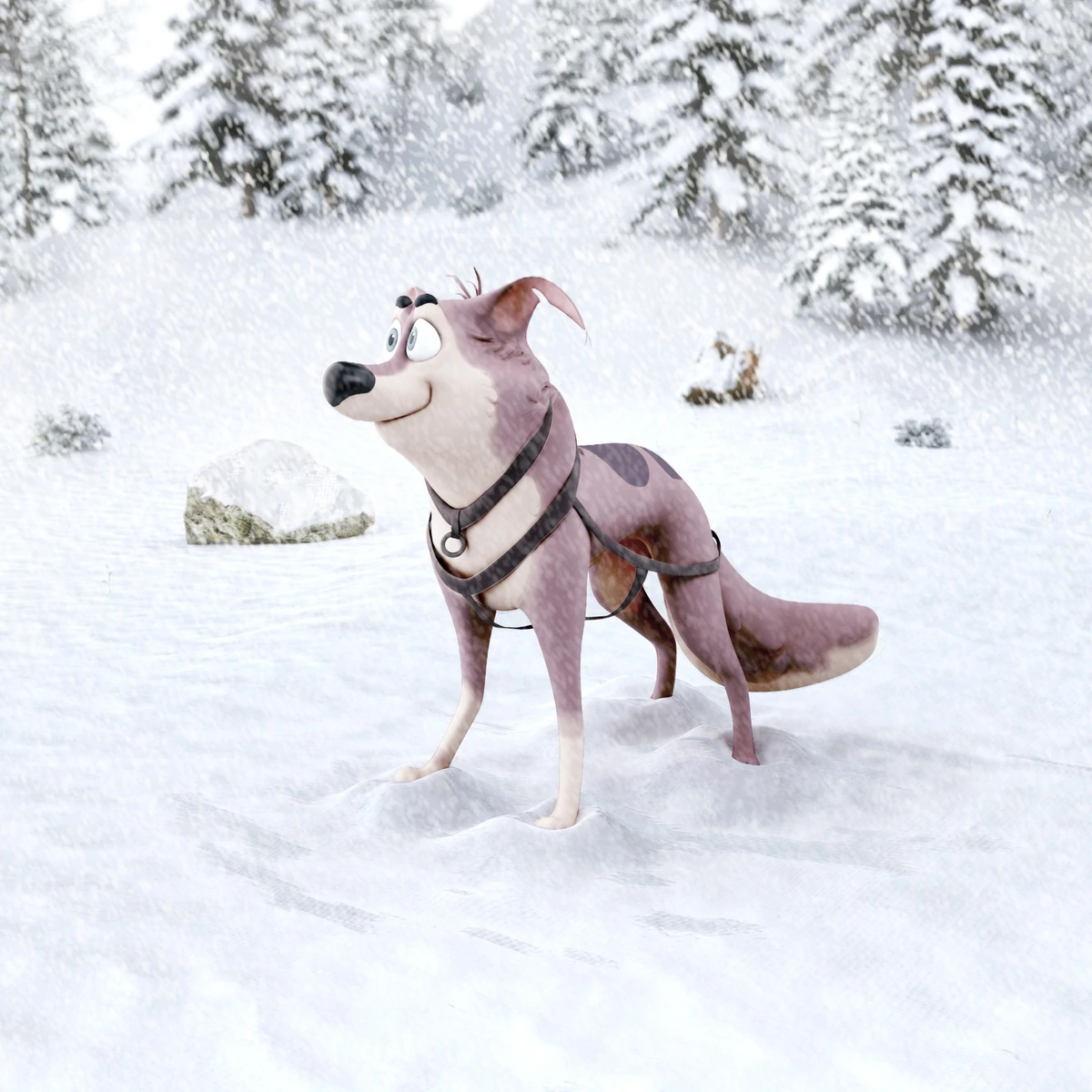Star — Personnage 3D · Interactif